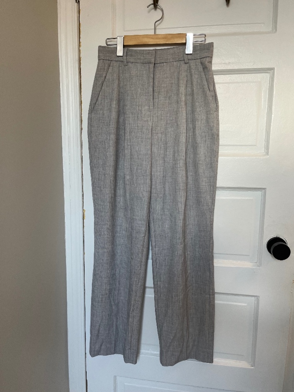 Abercrombie A&F Quinn Tailored Straight Pant Grey – Size 26